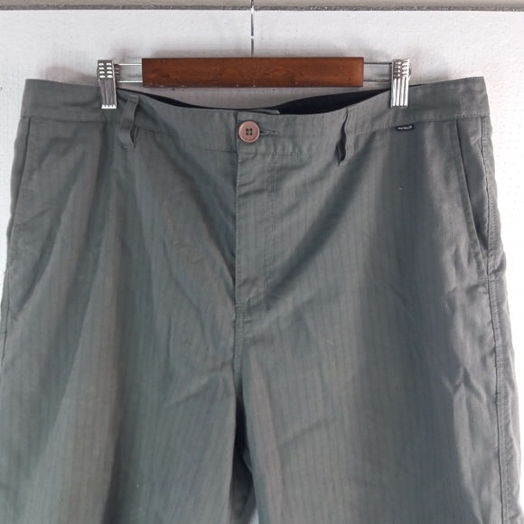 Hurley 38 Mens Gray Long Shorts - Picture 6 of 9
